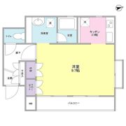 武蔵小杉グリーンコートの間取り画像