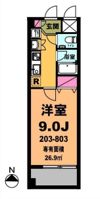 月村マンションNo．30の間取り画像