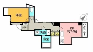 パレドールシュロス千駄木の間取り画像