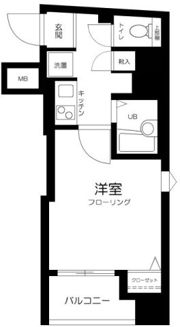 エスコート東大前の間取り画像