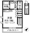 ディアコート東長崎の間取り画像