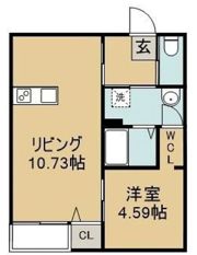 Nana B棟の間取り画像