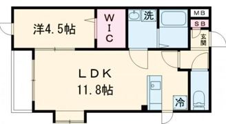 Growth Aobaの間取り画像