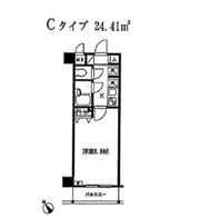 メゾンド島津山の間取り画像