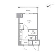 レジディア東品川の間取り画像