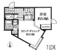 ALERO Takadanobaba アレーロ高田馬場の間取り画像