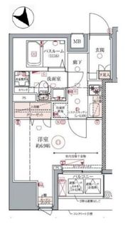 ドムス・スタイル銀座東の間取り画像