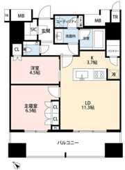 プラウドタワー渋谷の間取り画像