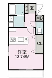 フォレストパーク神宮の間取り画像