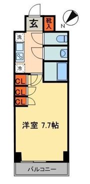 パークアクシス押上・隅田公園の間取り画像