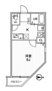 T’s Cuore梅ヶ丘の間取り画像