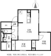 マリオン杉並の間取り画像