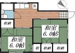 ホワイトハウスA棟の間取り画像