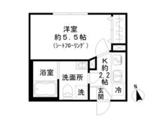 STRIPES東大井の間取り画像