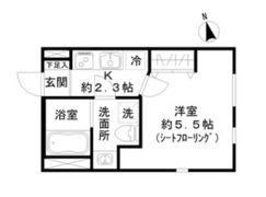 STRIPES東大井の間取り画像