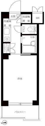 ルーブル世田谷の間取り画像