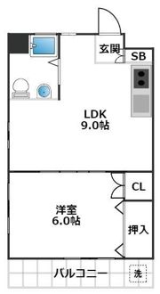 マンションキリイの間取り画像