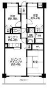 クレストBの間取り画像