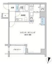 カッシア神田レジデンスの間取り画像