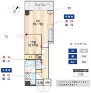 ZOOM下丸子の間取り画像
