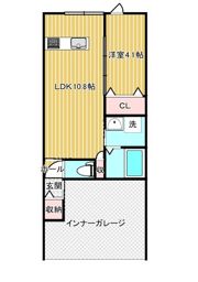 CASTELLO B棟の間取り画像