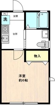 ケーオーメゾン高田馬場の間取り画像