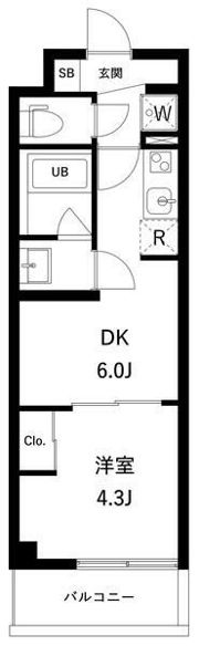 アーバンパーク東六郷Ⅰの間取り画像