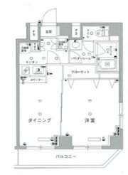 スカイコート幡ヶ谷の間取り画像