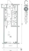 スカイコート多摩川壱番館の間取り画像