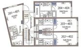 アヴァンタージュ大井町の間取り画像