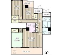 茗荷谷パークレジデンスの間取り画像