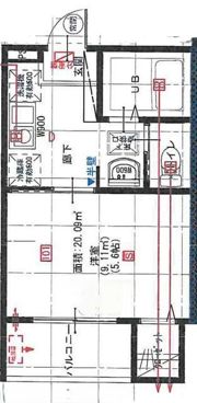 MELDIA清澄白河の間取り画像