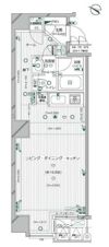 デュオ・スカーラ兜町の間取り画像