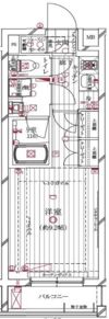 レガリス新高円寺の間取り画像