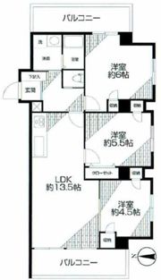 ヴィレッタ菊の間取り画像