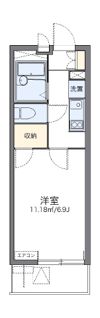 レオパレスアムール大宮Ⅱの間取り画像