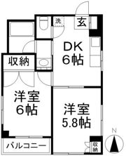 ドエールヒルズの間取り画像