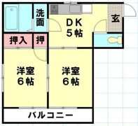 ラデヴィーナ鴻巣の間取り画像
