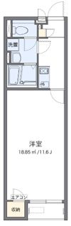 クレイノハピネスの間取り画像