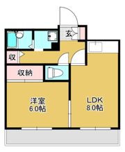 カーサレバンテの間取り画像
