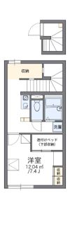 レオパレスリトルウッドの間取り画像