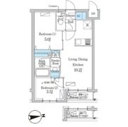 デュオフラッツ千歳船橋の間取り画像