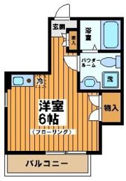 HATSUDAI FLATの間取り画像
