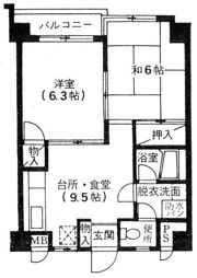 ドエル仙川の間取り画像