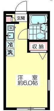 かまこもハイムの間取り画像