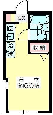 かまこもハイムの間取り画像