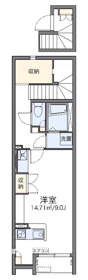 レオネクストキャトル セゾンの間取り画像