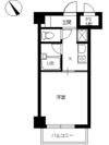 スカイコート新宿第8の間取り画像