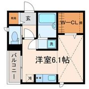 セゾン広尾の間取り画像