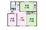 崎原第1マンションの間取り画像